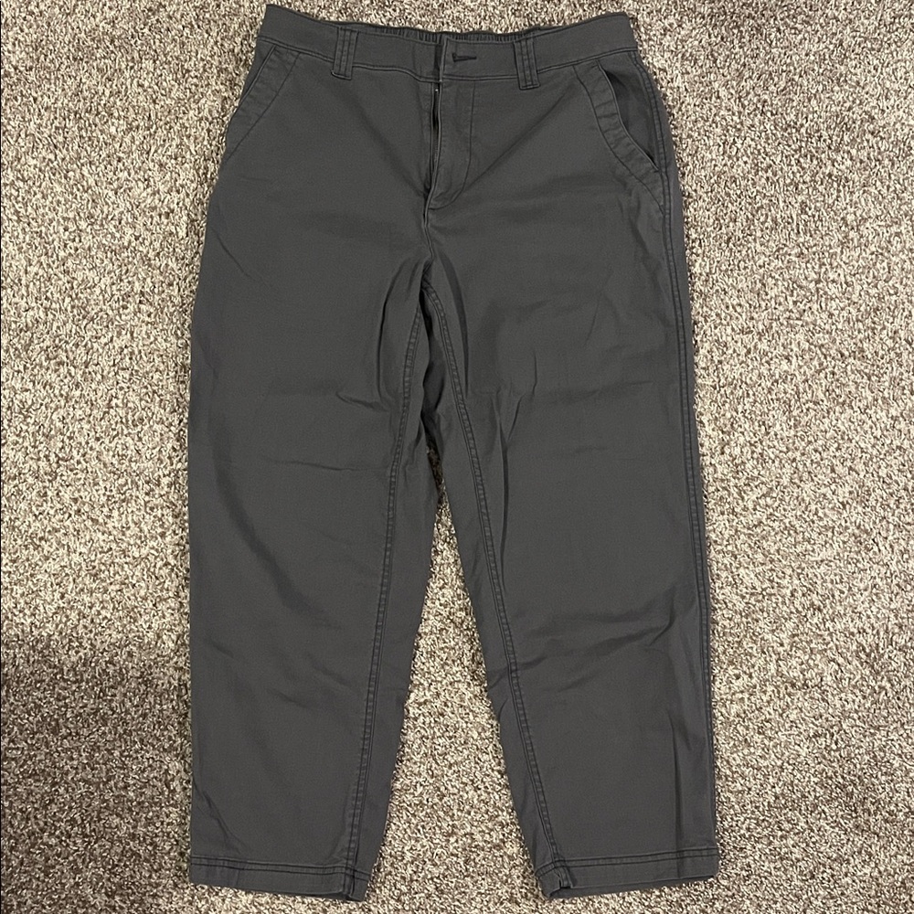 Old Navy womens Dark Gray Chinos